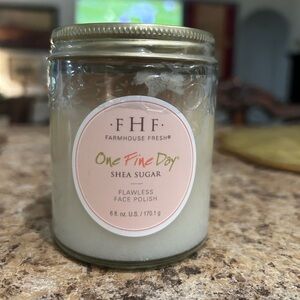 FarmHouseFresh One Fine Day Shea Sugar Flawless Face Cleansing Polish 6oz Sealed